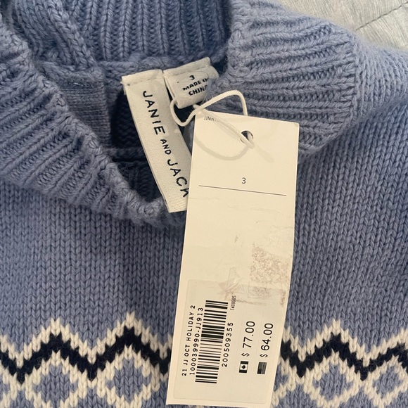NWT Janie and Jack knit dress - Picture 2 of 4